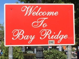 Bay ridge sign